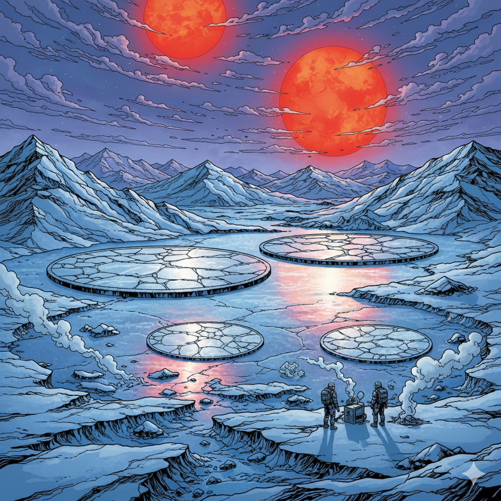 Ilustración de lugares en Polifrey